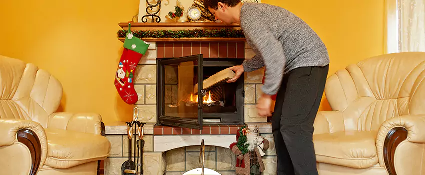Gas to Wood-Burning Fireplace Conversion Services in Terrell, Texas