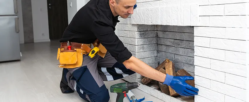 Fireplace Damaged Damper Frame Repair Services in Terrell, Texas