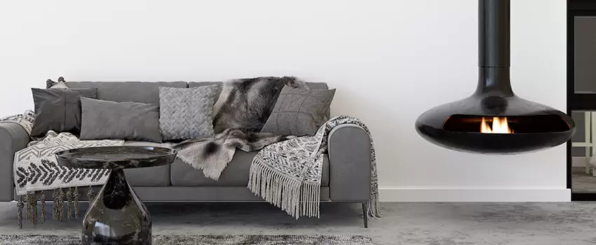 Circular Hanging Fireplace Installation Services in Terrell, TX