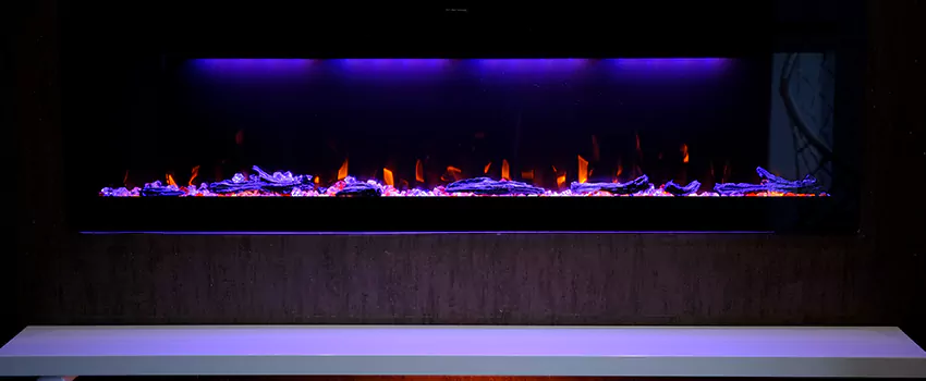 Dynamic Flame Color Fireplace Installation in Terrell, TX